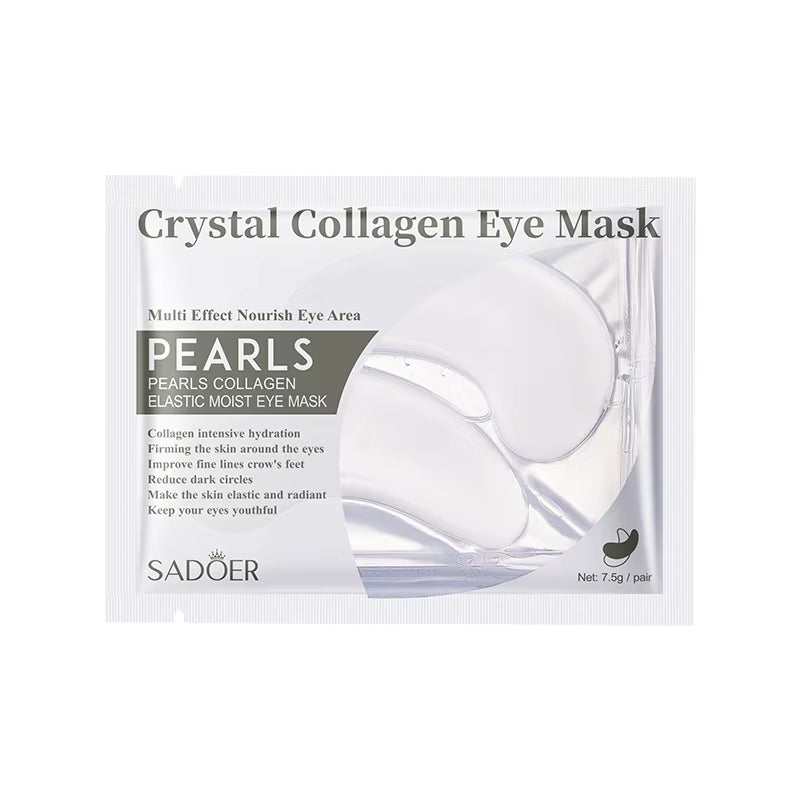 20Pcs=10Pairs Gold Collagen Crystal Eye Mask Skincare Eye Patches Firming Moisturizing Nourishing Eye Skin Care Products
