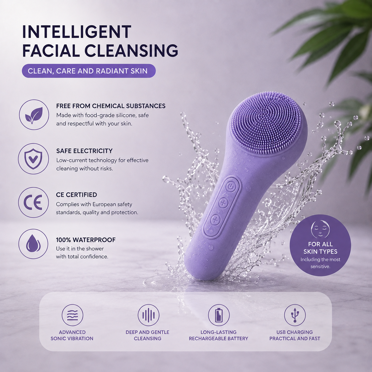 Electric Facial Cleaner
